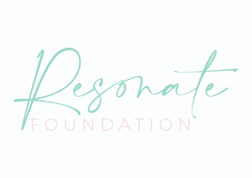 Resonate Logo - Turquoise & Peach