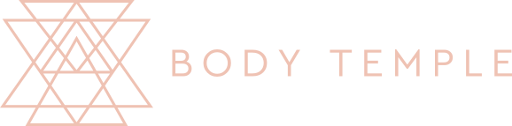 Body Temple Horizontal Logo - Peach